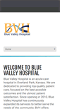 Mobile Screenshot of bluevalleyhospital.com